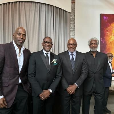 Dominique Wilkins And Crew: Stylish, United, Timeless Coolness