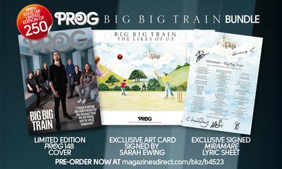 Order your exclusive Big Big Train bundle featuring a unique front cover, art print and signed lyric sheet