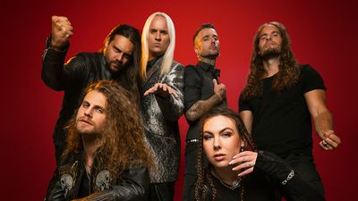 “We knew if we stuck together, we would create great things.” Amaranthe have three vocalists and make music that resembles ABBA on a bloodthirsty rampage. They might just be the most extra band in heavy metal