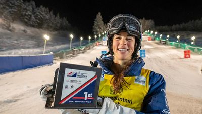 Jakara Anthony skis to all-time moguls record in Almaty