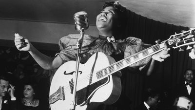 “Let's do that again!” This compilation of fiery Sister Rosetta Tharpe guitar solos shows how her revolutionary playing inspired blues-rock greats like Eric Clapton, Jimi Hendrix, Jeff Beck and the Rolling Stones