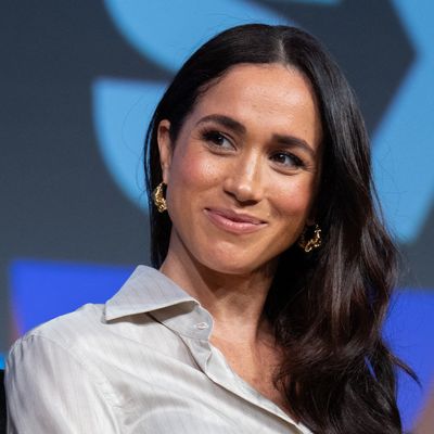 Meghan Markle Takes the Stage at SXSW in Chic Business Casual Separates