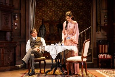 Gaslight review – Toby Schmitz and Geraldine Hakewill star in cinematic story of abuse