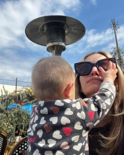 Brianne Howey's Stylish Sunglasses Selfies With Baby Bring Joy