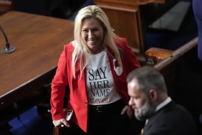 Marjorie Taylor Greene's 'Say Her Name' T-Shirt Controversy