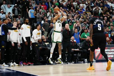 Boston’s Jayson Tatum left heartbroken after struggles in Celtics’ loss to Denver
