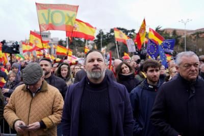 Madrid Protest Against Catalan Amnesty Law Draws Thousands
