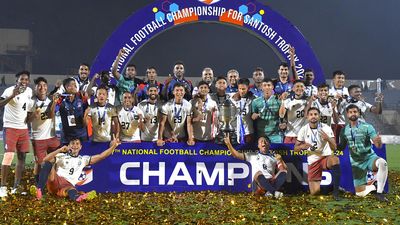 Santosh Trophy final | Services weathers the Goa challenge to lift the title for seventh time