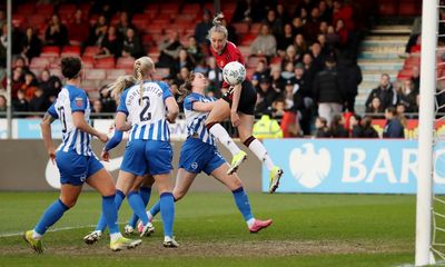 Women’s FA Cup: Turner and Parris lead Manchester United rout of Brighton