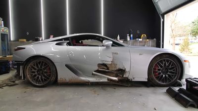 Crashed Lexus LFA Could Cost $500,000 To Rebuild