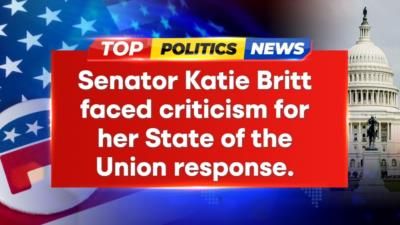 Senator Katie Britt Faces Criticism For State Of The Union Response