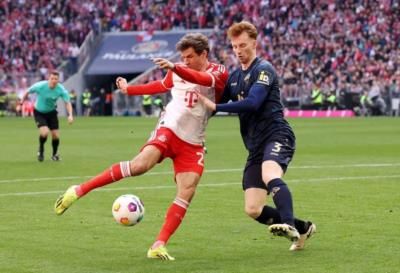 Thomas Müller's Match Moments Captured Through Pictures