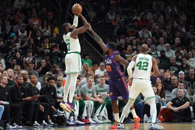 Suns eclipsed by strong Celtics fourth quarter as Boston wins 117-107