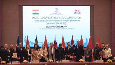 India signs free trade pact with 4 European countries