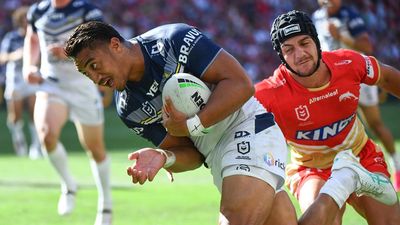 Cowboys trample Dolphins to set early NRL pace