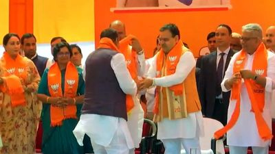 2024 Lok Sabha elections | Former Congress Ministers, ex-MLAs join BJP in Rajasthan ahead of polls