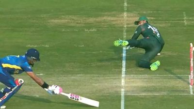 Watch: Litton Das earns Dhoni comparison with a no-look run out against Sri Lanka in 3rd T20I