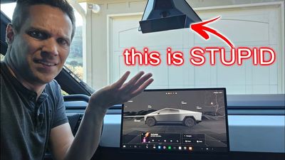 The Tesla Cybertuck Has A Useless Rearview Mirror. Here's How To Remove It