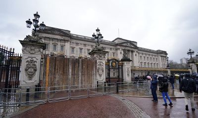 Man arrested after crashing car into Buckingham Palace gates