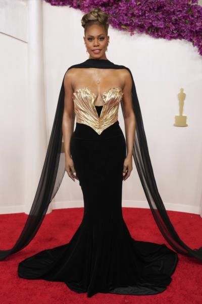 Oscars Red Carpet Showcases Black, Metallics, And Glamour