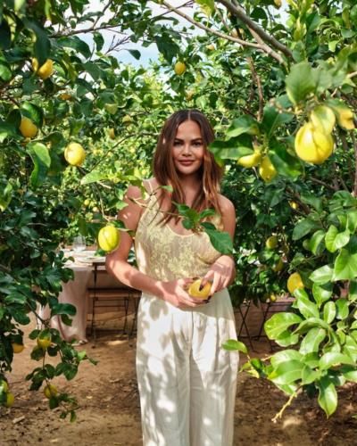 Chrissy Teigen's Lemon Garden Adventure: A Heartwarming Journey