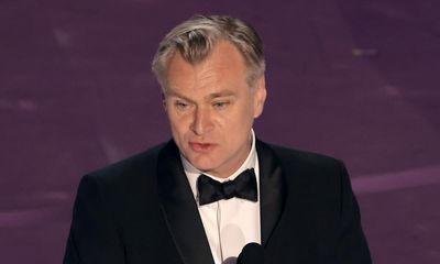 Christopher Nolan wins his first ever Oscar for directing Oppenheimer