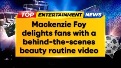 Mackenzie Foy's Glamorous Beauty Transformation: Behind The Scenes