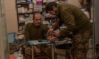 ‘Maybe I’m bonkers, but I have a calling’: Ukraine’s medics on frontline