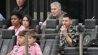 Lionel Messi watches from sideline as Montreal hands his Inter Miami team a 3-2 loss