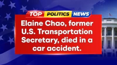 Former U.S. Transportation Secretary Elaine Chao Dies In Car Accident