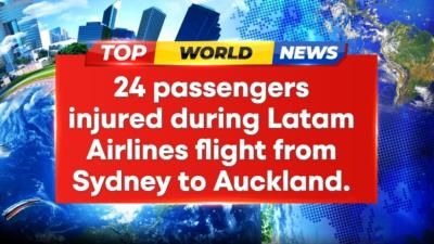 24 Injured On Latam Airlines Flight From Sydney To Auckland