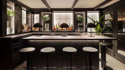 New York restaurant The Wesley’s interiors reflect its plant-forward menu