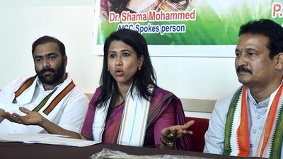 Shama Mohamed shares her official designation on FB in response to Sudhakaran’s comment
