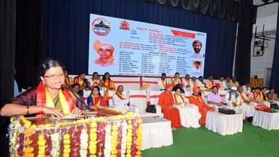 Poets, writers must develop political consciousness to uphold what is right, says Shivaganga Rumma