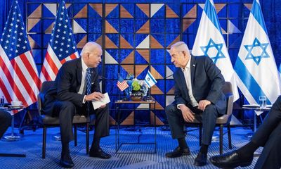 Netanyahu says Biden ‘wrong’ after US president criticises approach to Gaza war