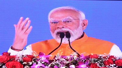 PM dedicates 18 national highway projects, lays foundation stone for another 17 in Andhra Pradesh at a cost of ₹29,395 crore