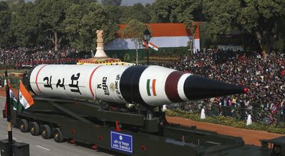 India conducts first flight of missile that can carry multiple warheads