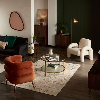 Homebase's new statement armchair delivers designer style without the price tag - and we're obsessed