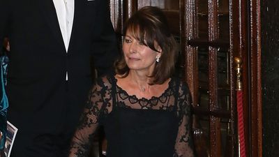 Got a bob haircut? Take note of Carole Middleton's voluminous half-up style for your next night out