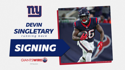 Giants agree to terms with RB Devin Singletary on 3-year deal