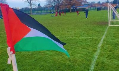 FA to ask amateur football club to remove Palestine corner flags