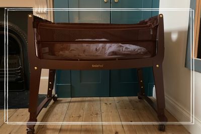 Functional and stylish? The SnüzPod Studio is a beautiful bedside crib - with wheels