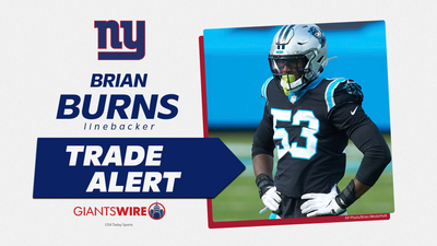 Giants acquire edge rusher Brian Burns from Panthers