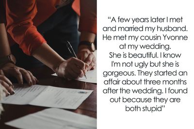 Woman Learns Husband Is Sleeping With Her Cousin, Ensures They Both Live To Regret It