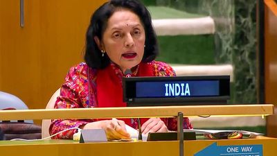 Blocking listing proposals in UNSC to sanction terrorists smacks of double-speak: India, in veiled reference to China, Pakistan