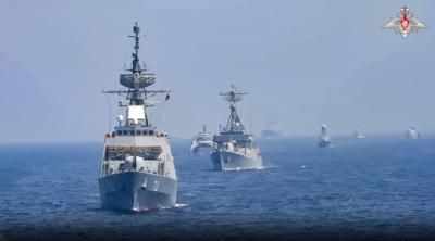 China, Iran, Russia Conduct Joint Naval Drill In Gulf