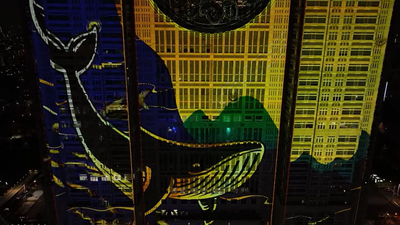 UPDATE! Panasonic Connect Behind Guinness World Record for Largest Projection Mapping