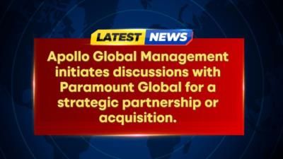 Apollo Initiates Deal Talks With Paramount, Axios Reveals
