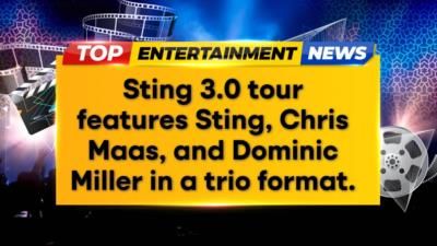 Sting Announces 'Sting 3.0' Tour Dates With Special…