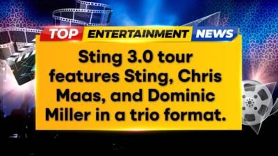 Sting Announces 'Sting 3.0' Tour Dates With Special Trio